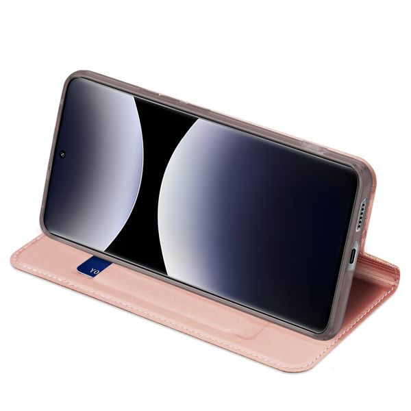 Dux Ducis Étui de télephone Slim Xiaomi Redmi Note 14 Pro (4G) - Rose Doré