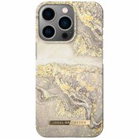 iDeal of Sweden Coque Fashion iPhone 14 Pro - Sparkle Greige Marble