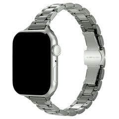 Selencia Bracelet à maillons fin en acier Apple Watch | 38/40/41/42 mm - Argent