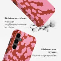 Selencia Coque arrière Vivid Samsung Galaxy S24 FE - Moo’d Blush Pink