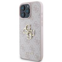 Guess Coque 4G Metal Logo iPhone 16 Pro Max - Rose