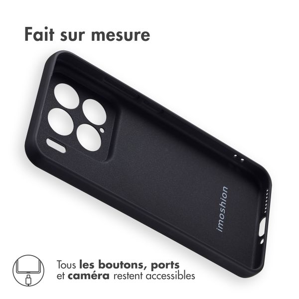 imoshion Coque Couleur Xiaomi 15 - Noir