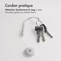 imoshion Wireless Tag - Tracker Bluetooth pour Android - 2 pack - Blanc