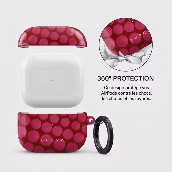 Burga Coque rigide Apple Airpods 3 - Reset Button