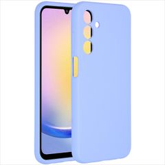 Accezz Coque Liquid Silicone Samsung Galaxy A25 (5G) - Violet