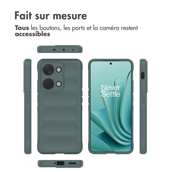 imoshion Coque arrière EasyGrip OnePlus Nord 3 - Vert foncé