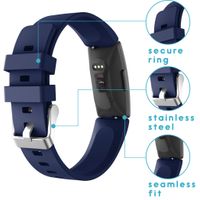 imoshion Bracelet silicone le Fitbit Inspire - Bleu foncé