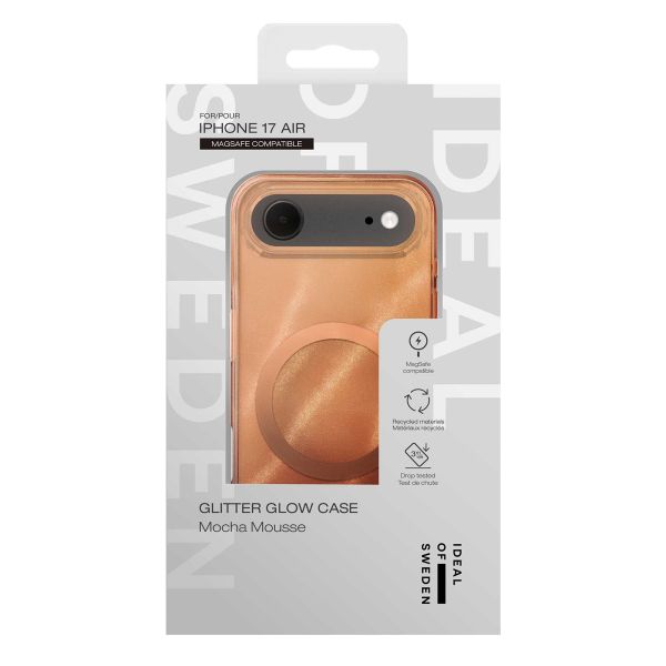 iDeal of Sweden Coque Clear MagSafe Apple iPhone Air - Mocha Mousse