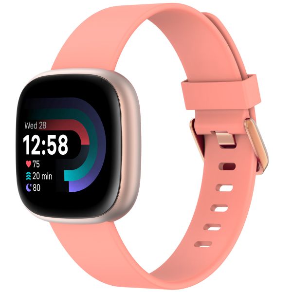 imoshion Bracelet en silicone Fitbit Versa (2) / Versa Lite - Taille L - Pamplemousse