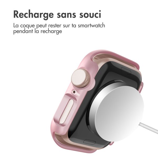 imoshion Coque rigide complète voor Apple Watch Series 10 - 46 mm - Rose