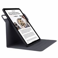 Pipetto Origami No5 Rotating Folio Case iPad Pro 13 (2024) M4 - Noir