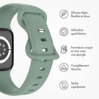 imoshion Bracelet en silicone⁺ Apple Watch Series 1 á 9 / SE (38/40/41 mm) | Series 10 (42 mm) - Pine - Taille S/M