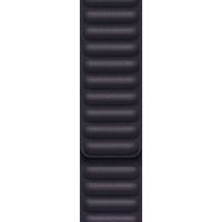 Apple Bracelet Leather Link Apple Watch Series 1 t/m 9 / SE (38/40/41 mm) | Series 10 / 11 (42 mm) - Taille M/L - Ink