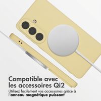 imoshion Coque Couleur avec MagSafe Samsung Galaxy S26 Plus - Vanilla