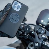SP Connect Bar Clamp Mount Pro Support de téléphone Moto - Rotatif à 360° - Noir
