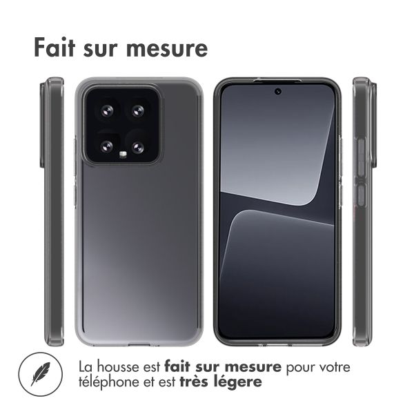 Accezz Coque Clear Xiaomi 14 - Transparent