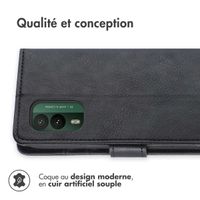 imoshion Étui de télephone portefeuille Nokia XR21 - Noir