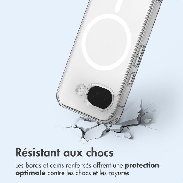 imoshion Coque arrière de protection avec MagSafe Google Pixel 10a - Transparent