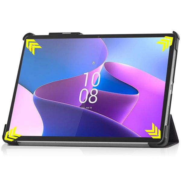 imoshion Coque tablette Trifold Lenovo Tab P11 Pro (2nd gen) - Don't touch