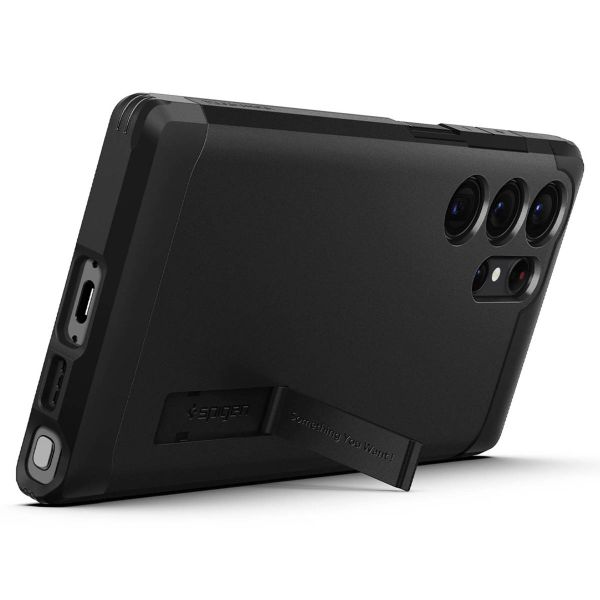 Spigen Coque Tough Armor Samsung Galaxy S23 Ultra - Noir