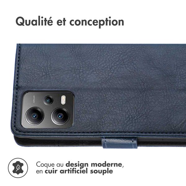 imoshion Étui de télephone portefeuille Xiaomi Poco X5 5G - Bleu foncé