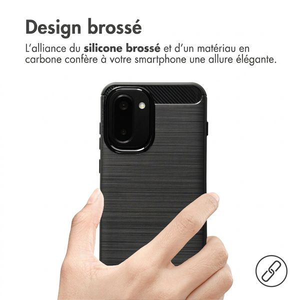imoshion Coque Brushed OnePlus 15R - Noir