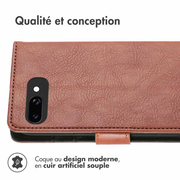imoshion Étui de télephone portefeuille Google Pixel 9A - Marron