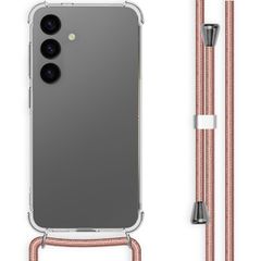 imoshion Coque avec dragonne Samsung Galaxy S24 - Rose Doré