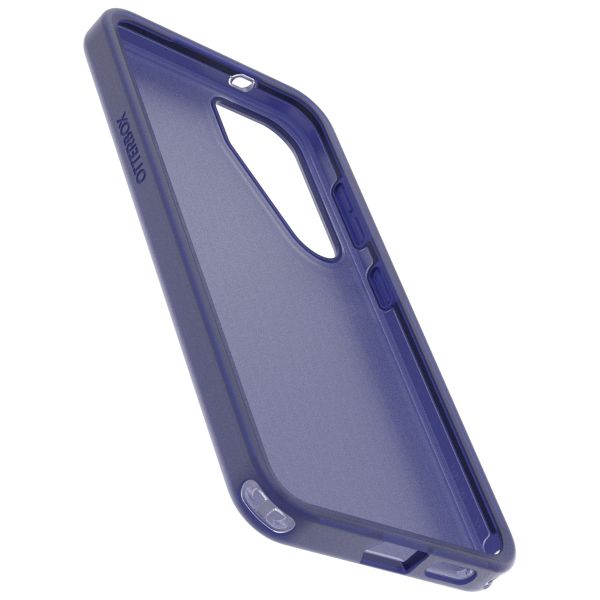 OtterBox Coque Symmetry Soft Touch MagSafe Samsung Galaxy S25 - Paars & Blauw / Purple & Blue