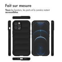 imoshion Coque arrière EasyGrip iPhone 12 Pro Max - Noir