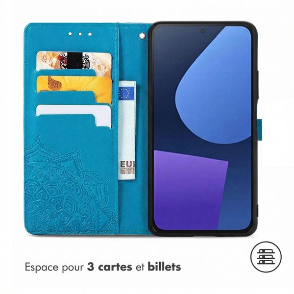 imoshion Etui de télephone Mandala Fairphone 5 - Turquoise