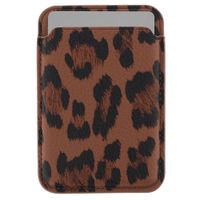 Selencia Porte-cartes Sabi avec MagSafe - Mocha Brown