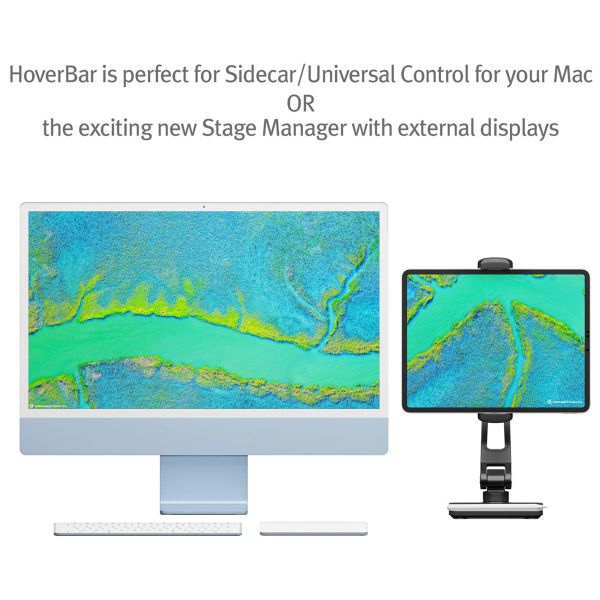 Twelve South HoverBar Duo 2e génération - Support de tablette - Réglable - Noi