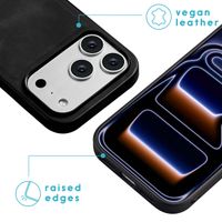 imoshion Etui de télephone luxe 2-en-1 amovible Apple iPhone 17 Pro - Noir