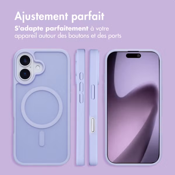 imoshion Coque Color Guard avec MagSafe Apple iPhone 17 - Lila / Lilac