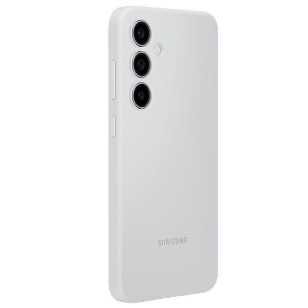 Samsung Original Coque en silicone Samsung Galaxy S24 FE - Gris