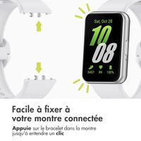 imoshion Bracelet en silicone Samsung Galaxy Fit 3 - Blanc