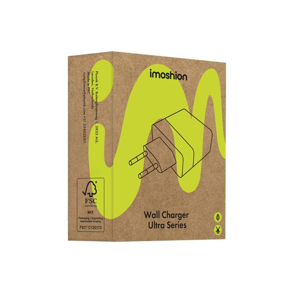 imoshion Adapteur secteur - Chargeur - 2x USB-C - Power Delivery - 40W - Blanc