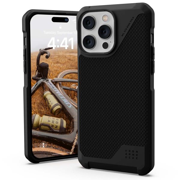 UAG Coque Metropolis LT MagSafe iPhone 14 Pro Max - Kevlar Black