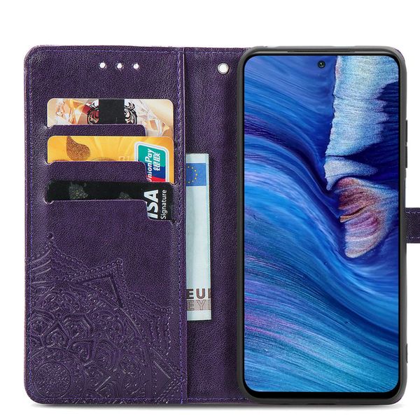 imoshion Etui de téléphone Mandala Xiaomi Redmi Note 10 (5G) - Violet