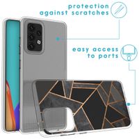 imoshion Coque Design Samsung Galaxy A52(s) (5G/4G) - Black Graphic