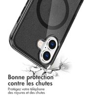imoshion Coque Pailletée avec MagSafe Apple iPhone 17 - Noir