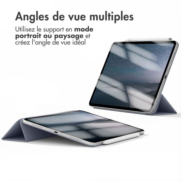imoshion Magnetic etui de téléphone portefeuille Apple iPad Pro 12.9 (2020/2021/2022) - Lavender