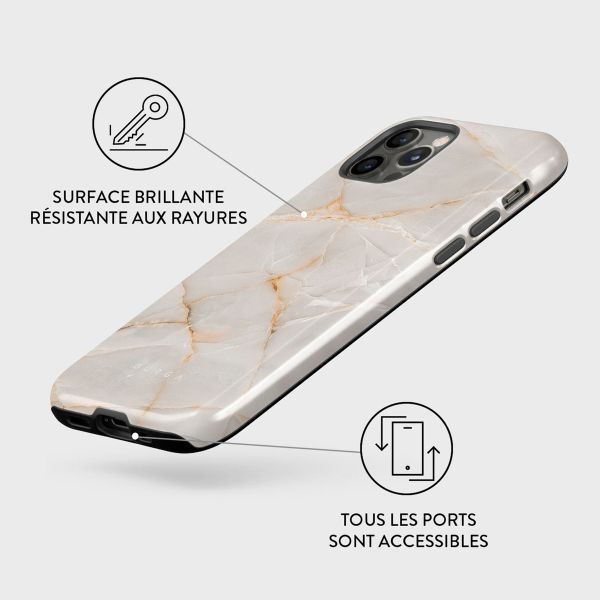 Burga Coque arrière Tough iPhone 12 (Pro) - Vanilla Sand