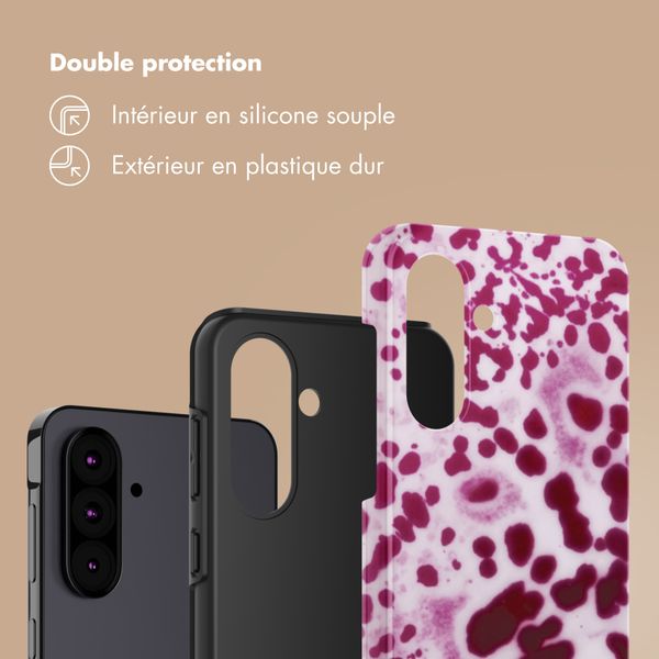 Selencia Coque arrière Vivid Samsung Galaxy A36 / A56 - Cosmic Orchid