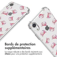 imoshion Coque Design avec cordon Apple iPhone Xr - Crab Watercolor