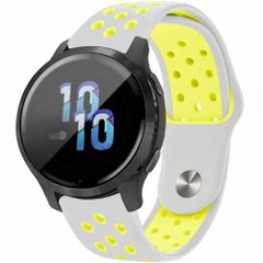 imoshion Bracelet sport en silicone  - Connexion universelle 22 mm - Light Grey & Neon Yellow