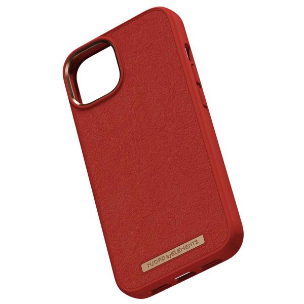 Njorð Collections Coque daim Comfort+ iPhone 14 - Burnt Orange