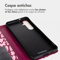 imoshion Étui de télephone portefeuille Design Samsung Galaxy S24 - Hearty Blush