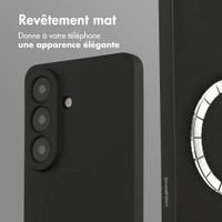 imoshion Coque Couleur avec MagSafe Samsung Galaxy S26 - Noir